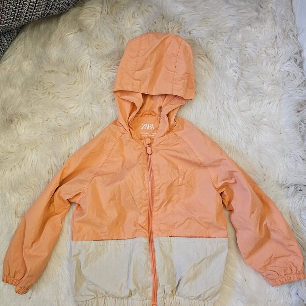 Zara jacket windbreaker size 3-4 years